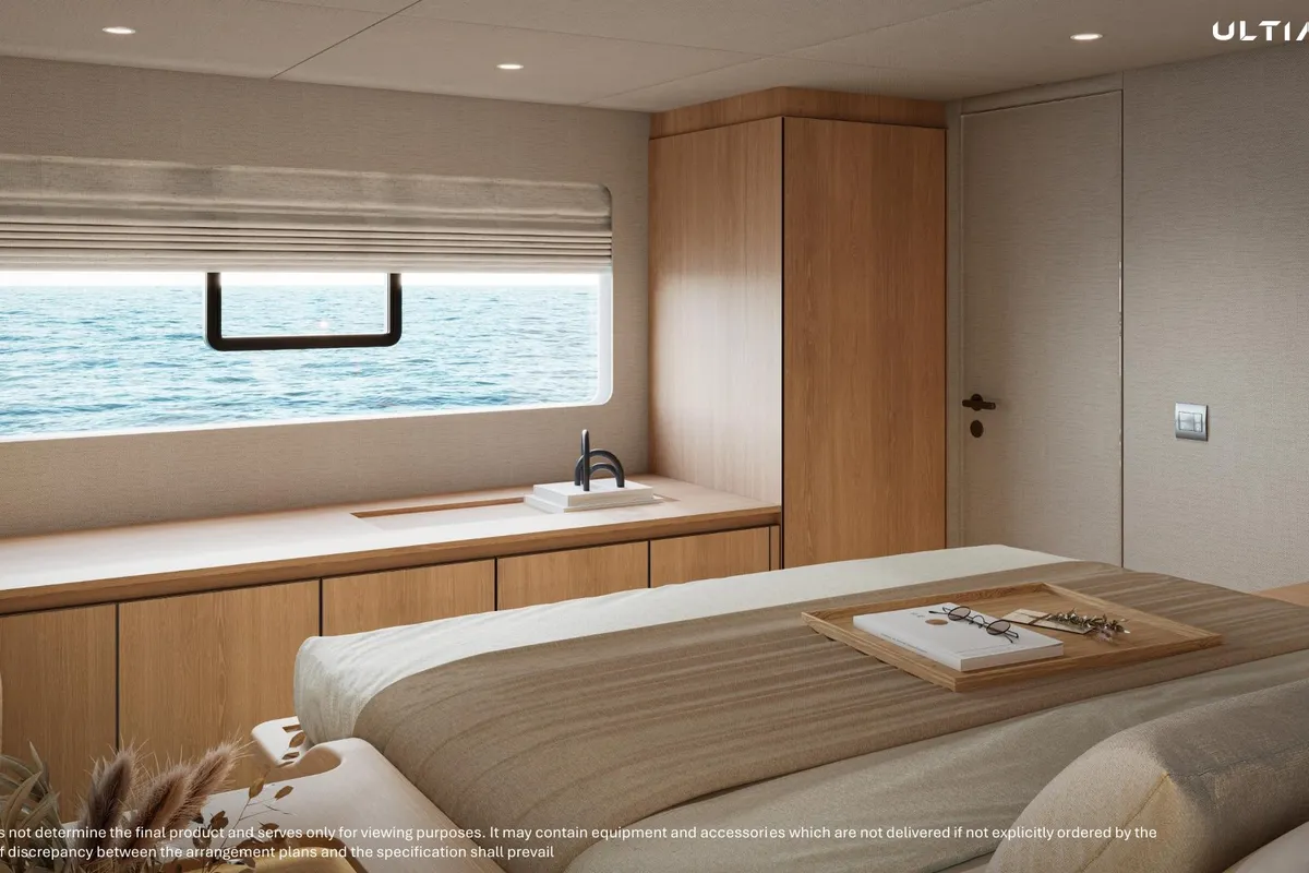 Cabin on MIM OCEAN 10 | to be delivered in January 2027, a Sunreef Ultima 88 catamaran at Port d'Andratx, Spain