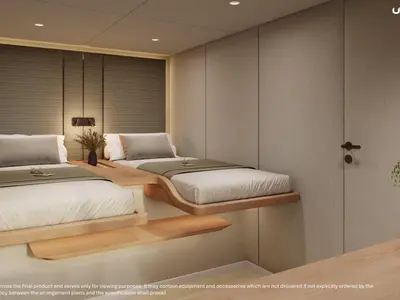 Cabin on MIM OCEAN 10 | to be delivered in January 2027, a Sunreef Ultima 88 catamaran at Port d'Andratx, Spain