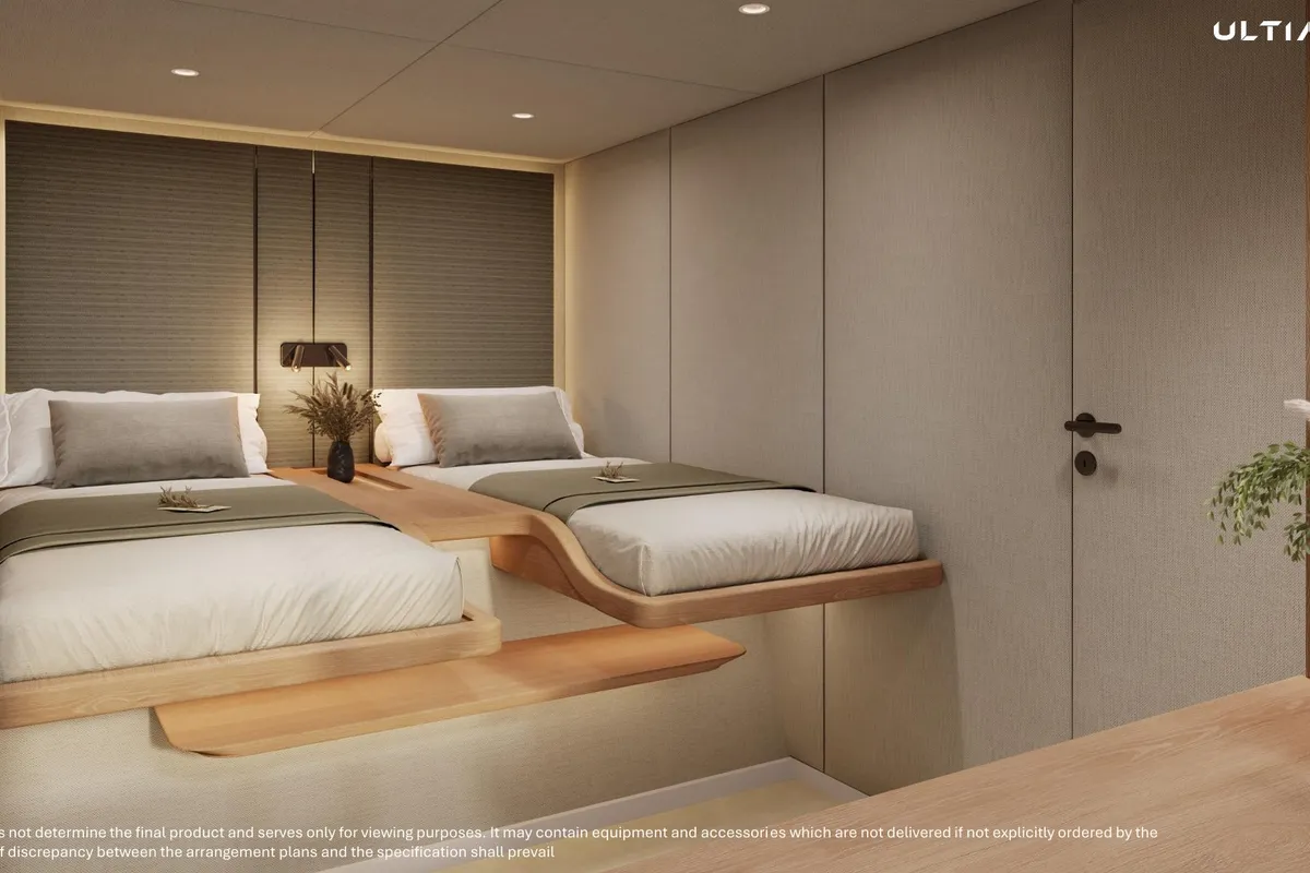Cabin on MIM OCEAN 10 | to be delivered in January 2027, a Sunreef Ultima 88 catamaran at Port d'Andratx, Spain