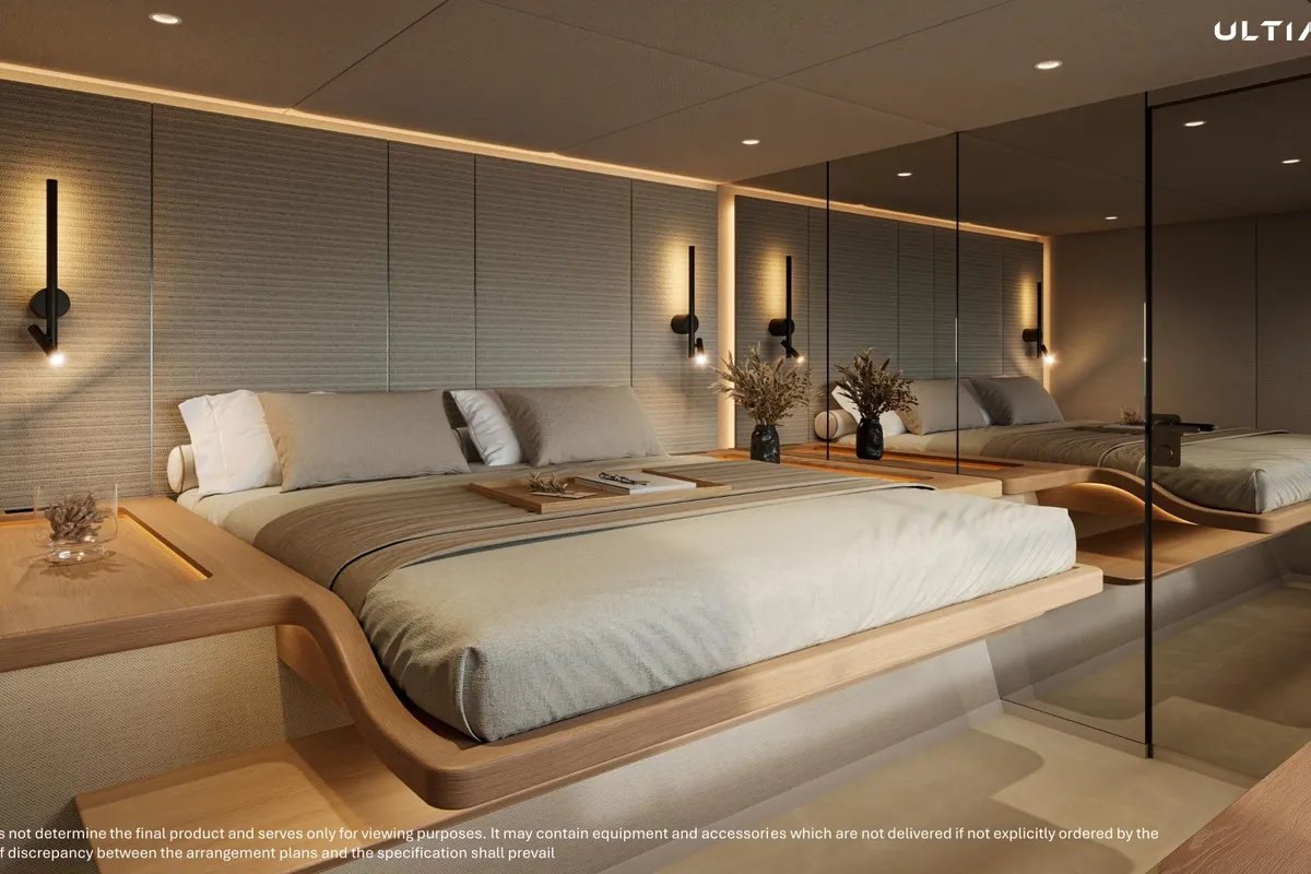 Cabin on MIM OCEAN 10 | to be delivered in January 2027, a Sunreef Ultima 88 catamaran at Port d'Andratx, Spain