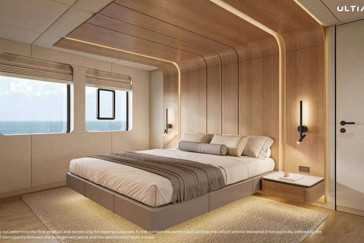 Cabin on MIM OCEAN 10 | to be delivered in January 2027, a Sunreef Ultima 88 catamaran at Port d'Andratx, Spain