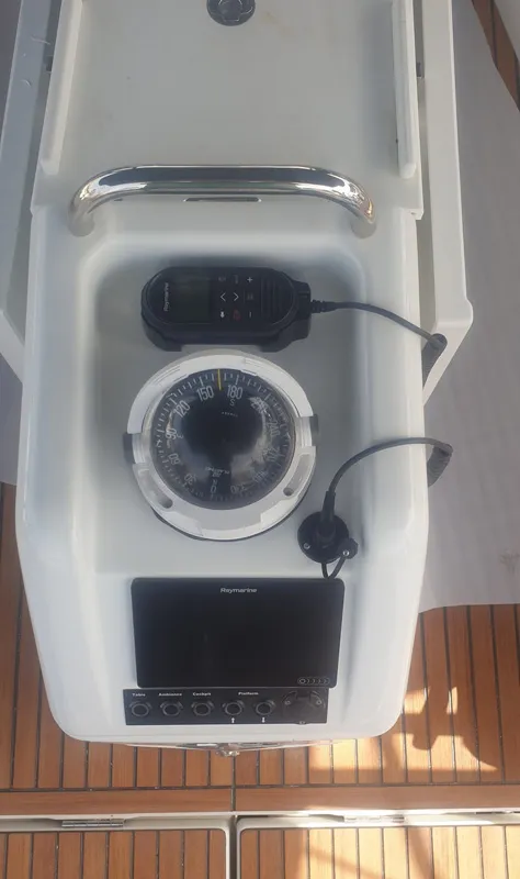The song is you, a Jeanneau Sun Odyssey 410 sailboat at Tropea, Italy