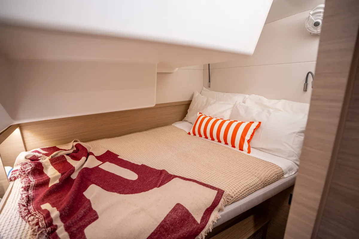 Allegra - Premium Line, a Lagoon 51 catamaran at Olbia, Italy