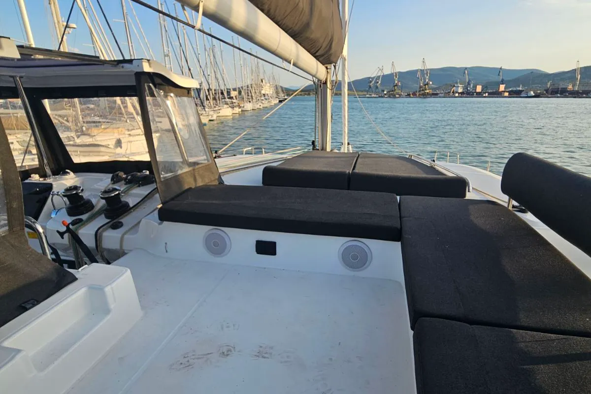 Aelia, a Lagoon 43 catamaran at Volos Municipality, Greece