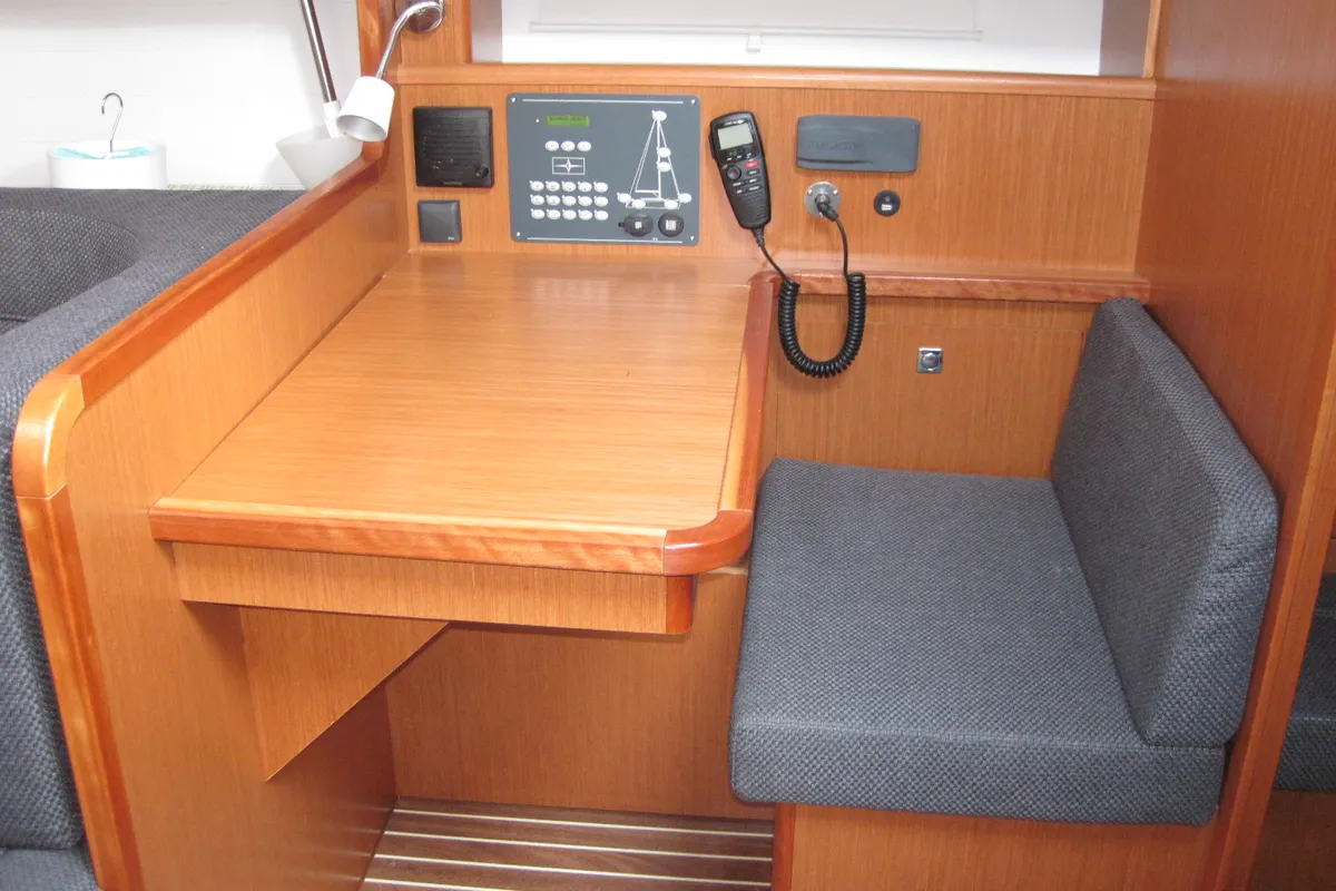 Vittoria, a Bavaria Cruiser 41 sailboat at Capo d'Orlando, Italy