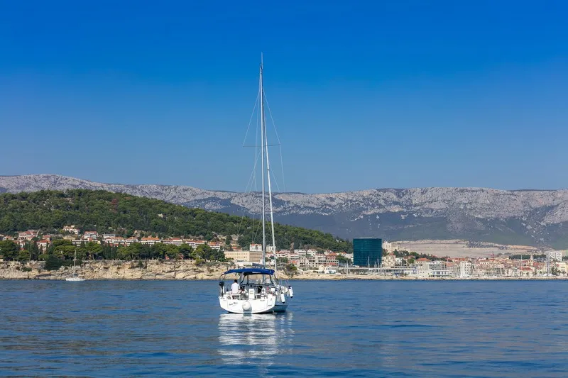 Anima Maris III, a Beneteau Oceanis 38.1 sailboat at Split, Croatia