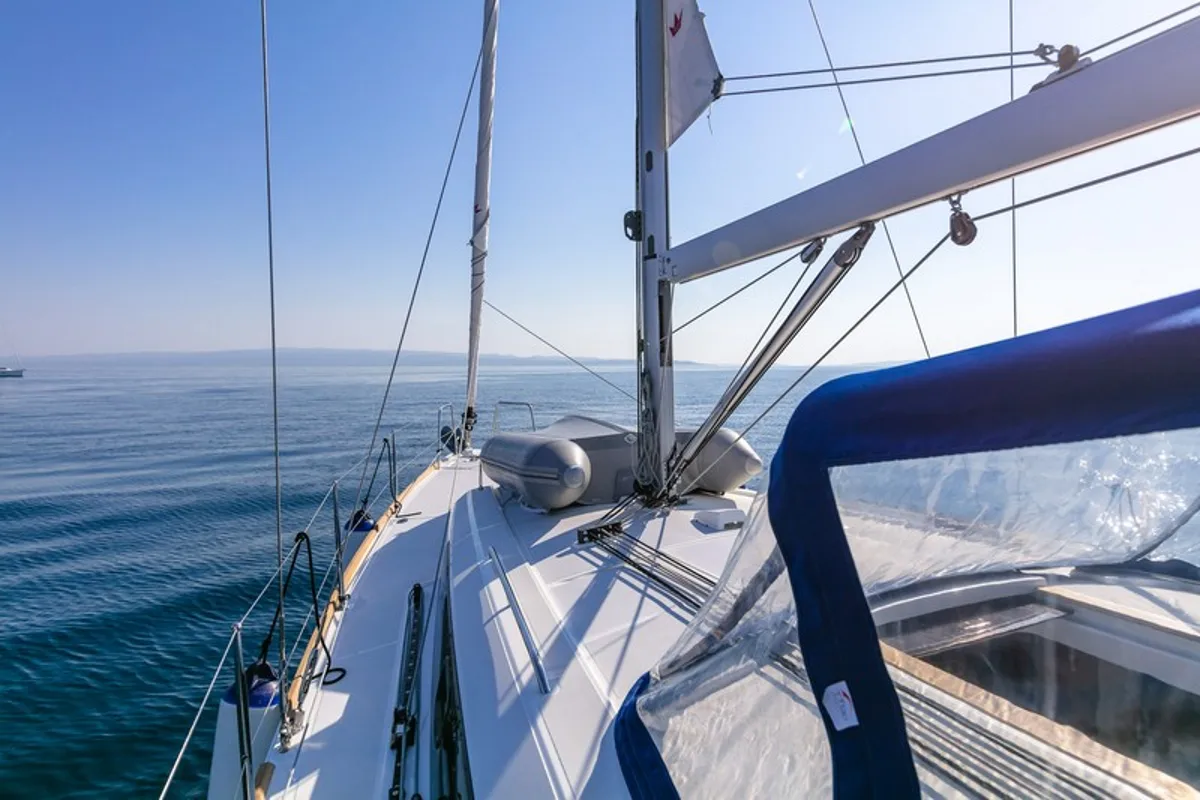 Anima Maris III, a Beneteau Oceanis 38.1 sailboat at Split, Croatia