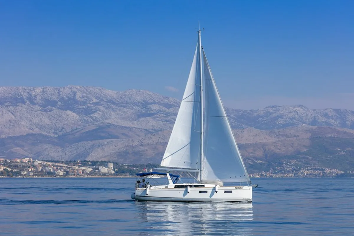 Anima Maris III, a Beneteau Oceanis 38.1 sailboat at Split, Croatia