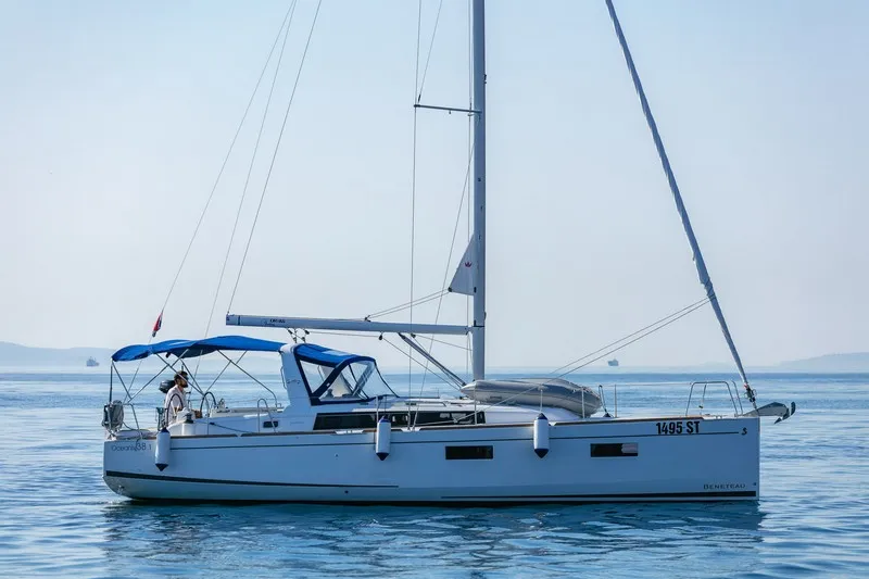 Anima Maris III, a Beneteau Oceanis 38.1 sailboat at Split, Croatia