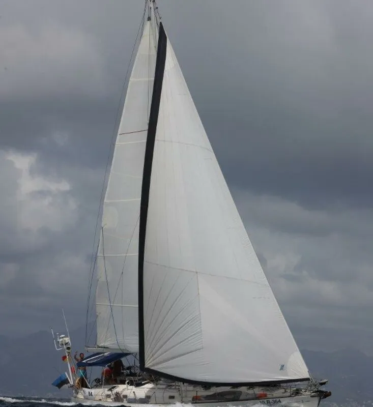 Tetina, a Beneteau 50 sailboat at Municipal Unit of Lefkada, Greece
