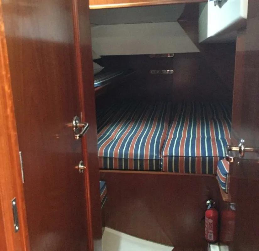 Cabin on Tetina, a Beneteau 50 sailboat at Municipal Unit of Lefkada, Greece
