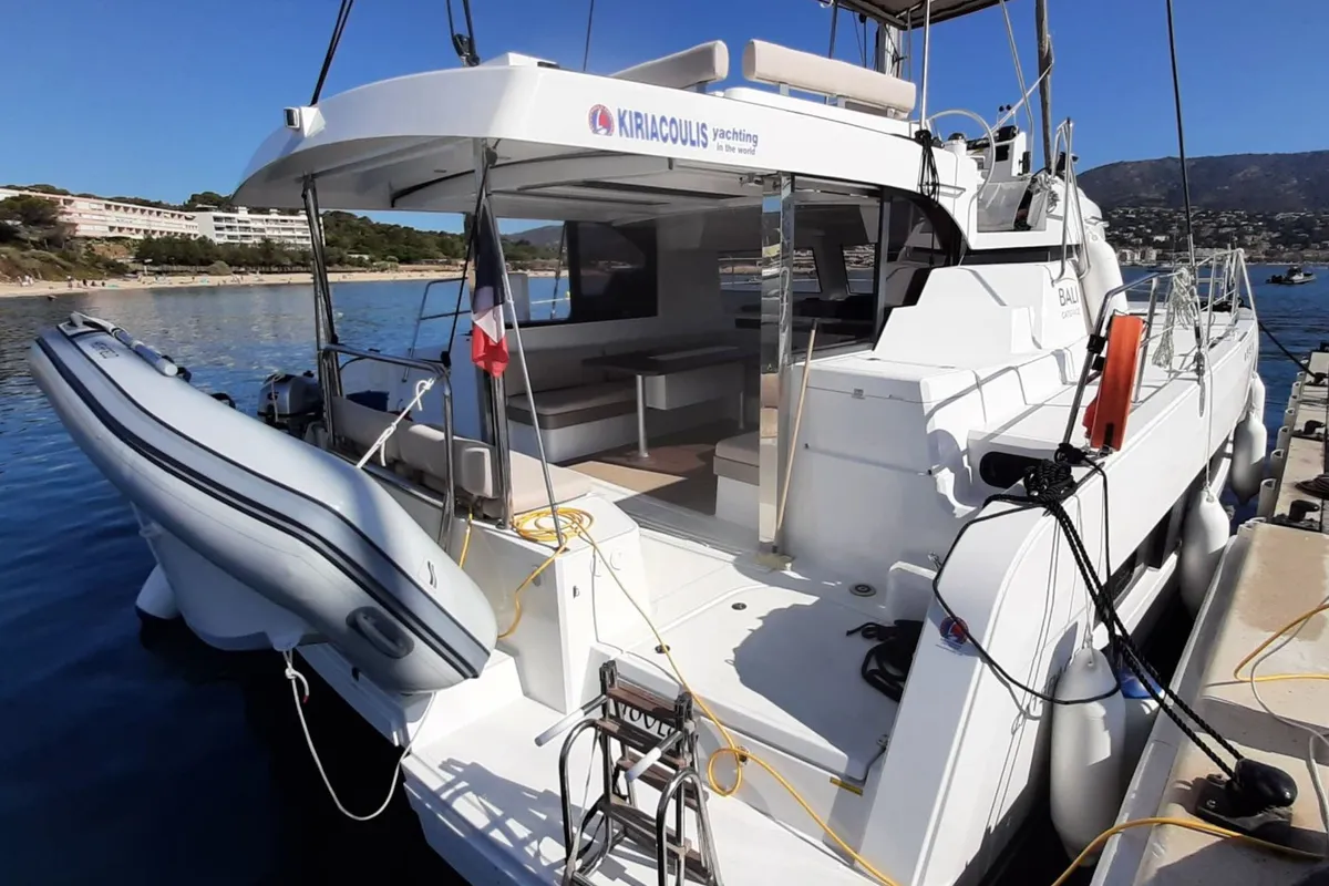 INSEAME, a Bali Catspace catamaran at La Favière, France