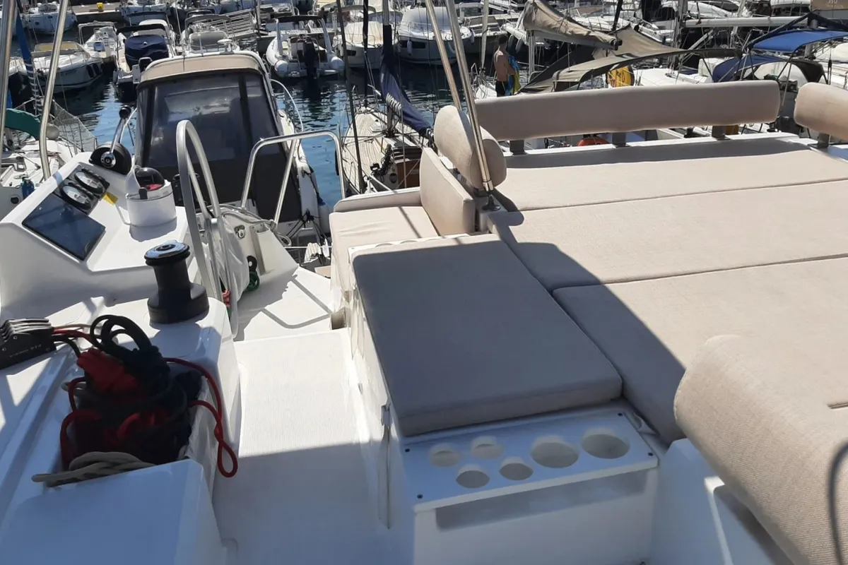 INSEAME, a Bali Catspace catamaran at La Favière, France