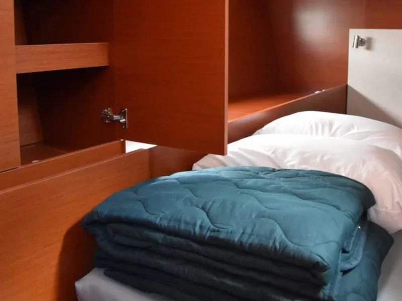 Cabin on ANTONIOS, a Beneteau Oceanis 51.1 sailboat at Athens, Greece