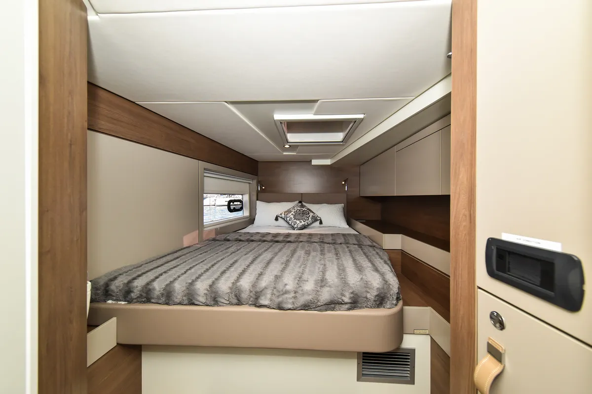 Cabin on DESTINY, a Bali 4.6 catamaran at Zadar, Croatia