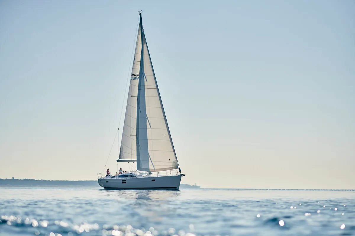 Exterior view of Elan Impression 50.1, a sailboat at Pirovac, Croatia