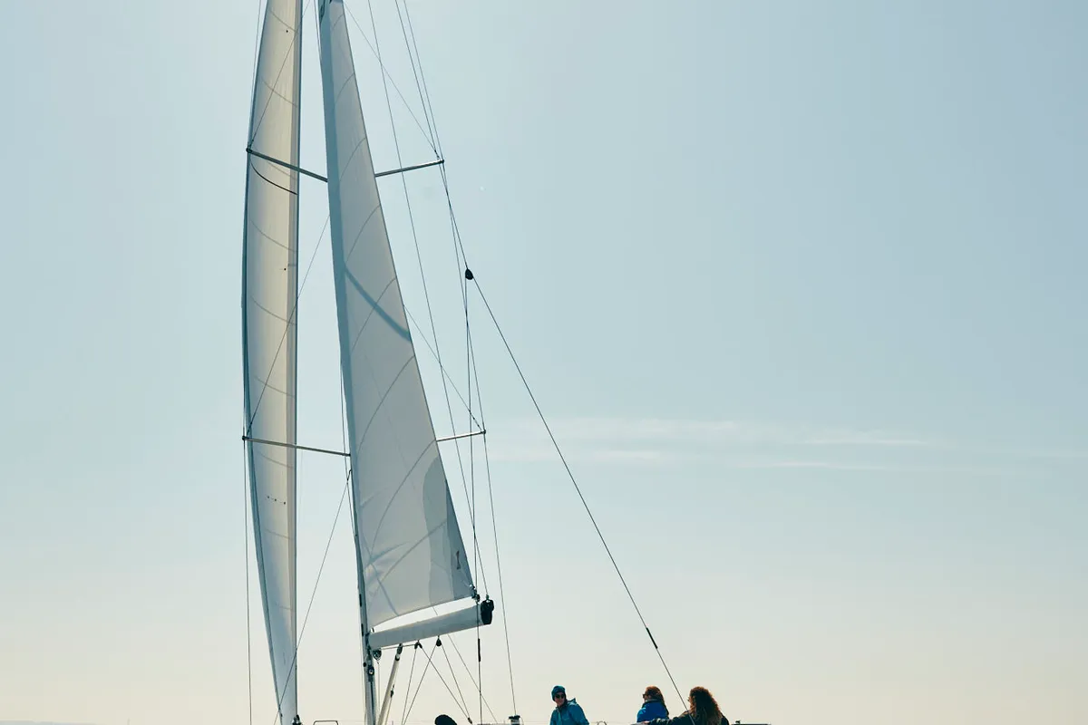 Exterior view of Elan Impression 50.1, a sailboat at Pirovac, Croatia