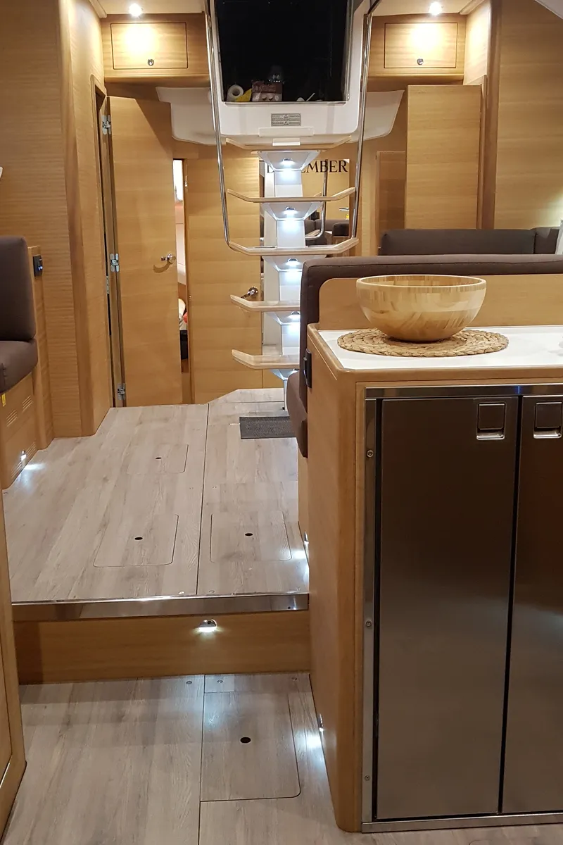 Galley of Elan Impression 50.1, a sailboat at Pirovac, Croatia