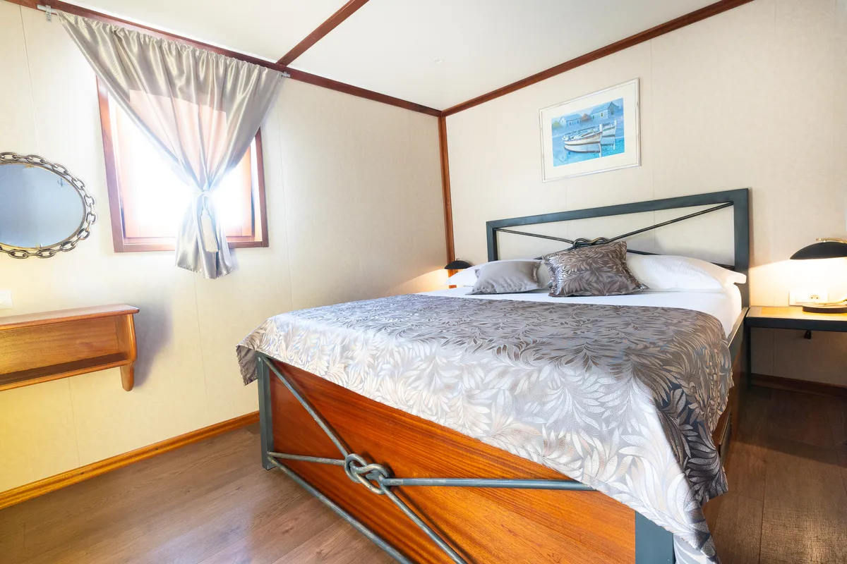 Cabin on Gallant, a Gulet motor yacht at Split, Croatia