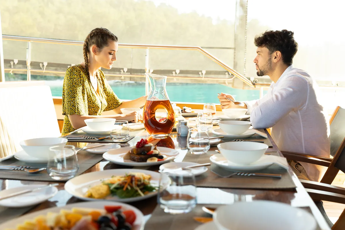 Cabin on Gallant, a Gulet motor yacht at Split, Croatia