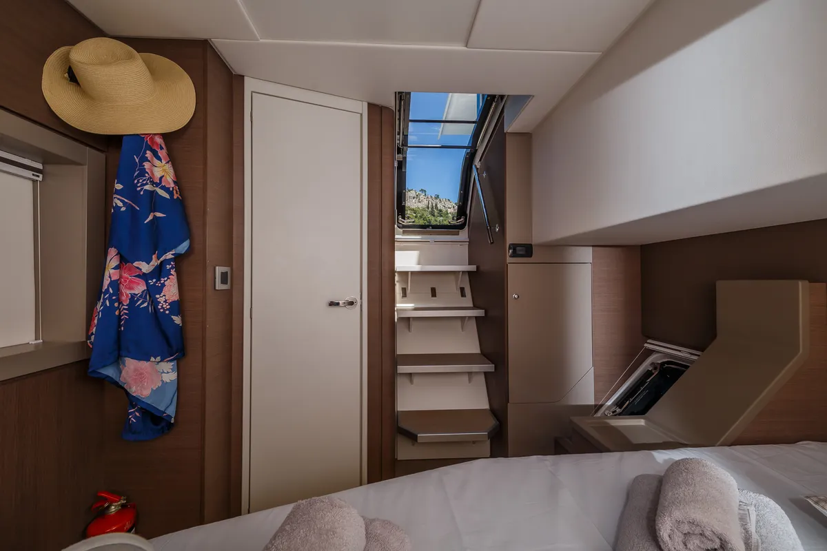 Aldebaran, a Bali 4.8 catamaran at Grad Biograd na Moru, Croatia