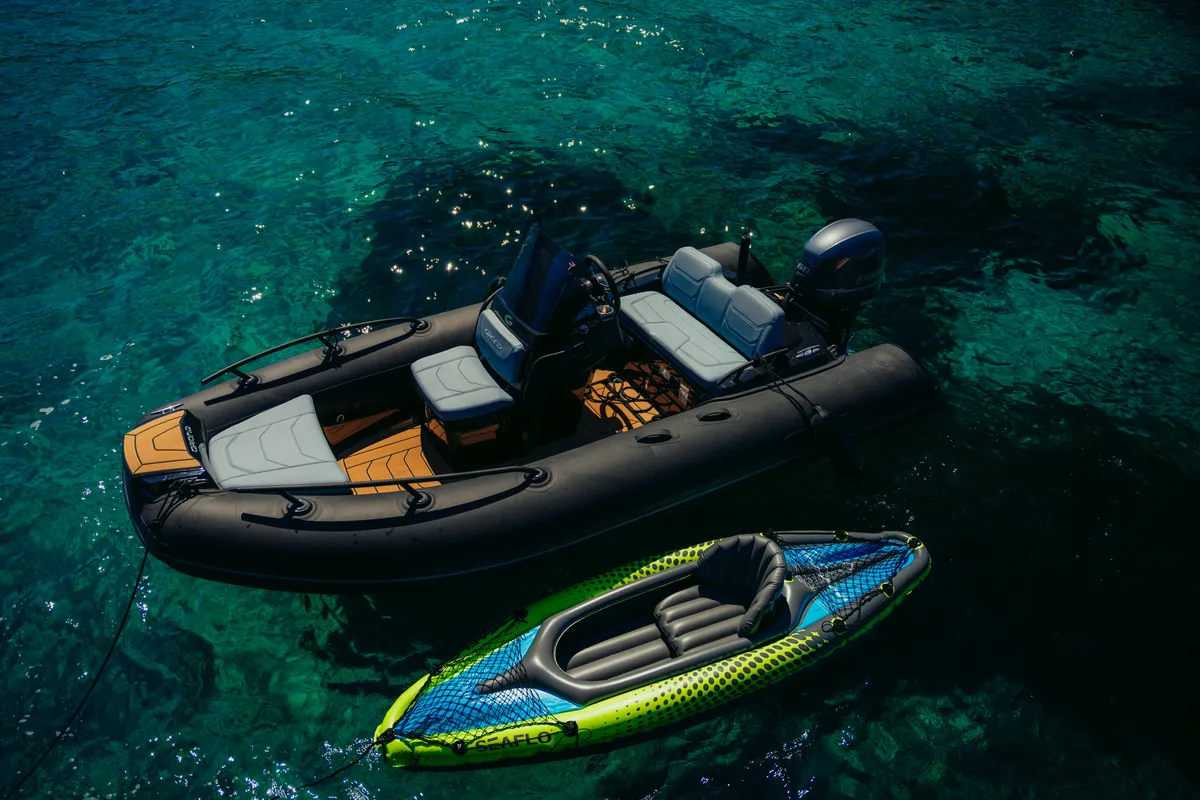 Honeymoon, a Gulet Moon Yacht 65 catamaran at Lefkada, Greece