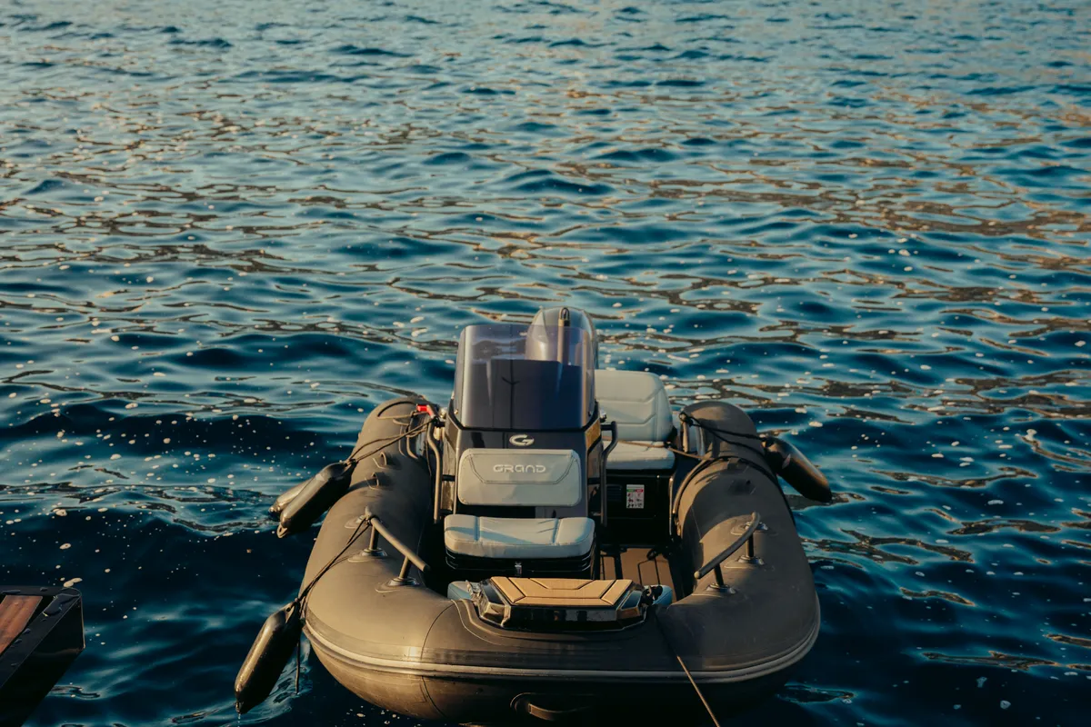 Honeymoon, a Gulet Moon Yacht 65 catamaran at Lefkada, Greece