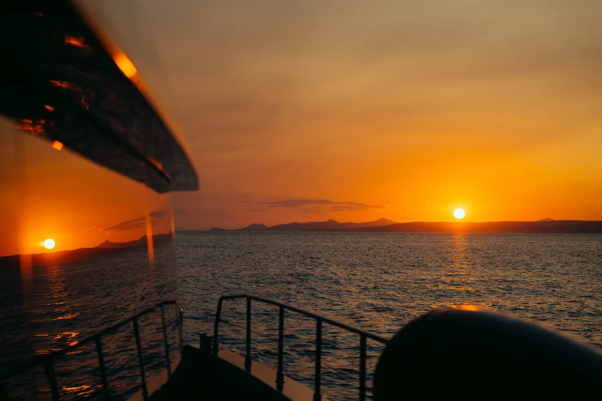Honeymoon, a Gulet Moon Yacht 65 catamaran at Lefkada, Greece