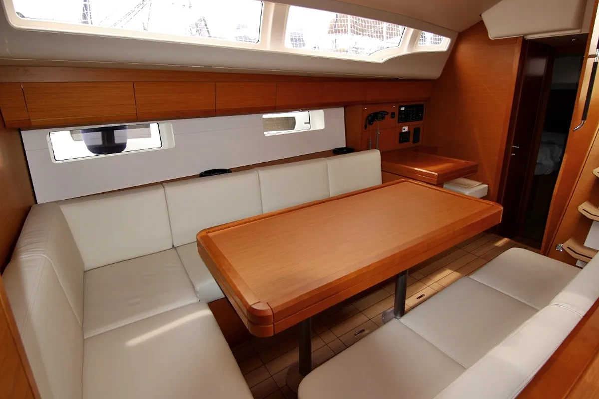 Galley of Mystic Dreams, a Jeanneau 54 sailboat at Općina Sukošan, Croatia