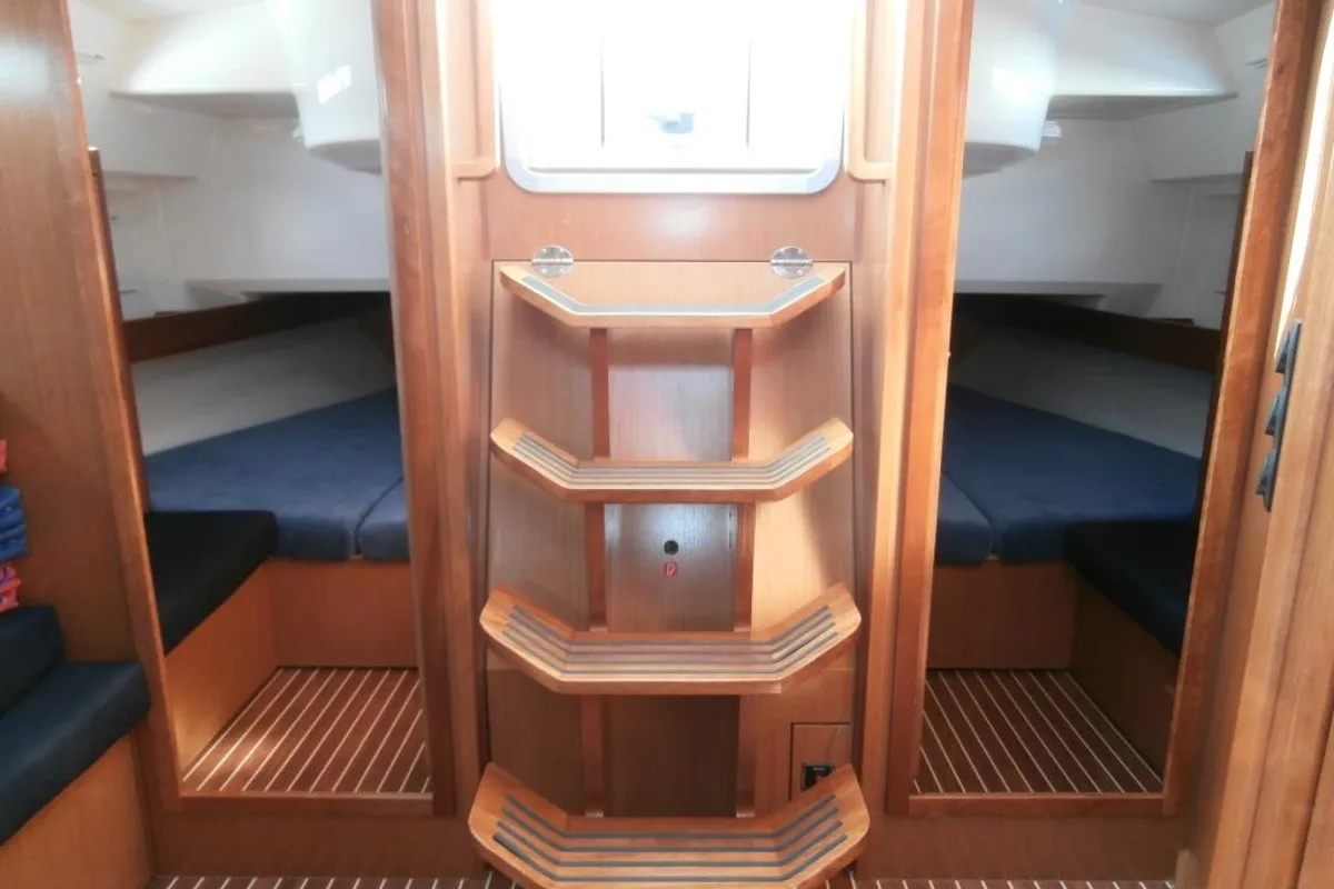 Cabin on Monika, a Bavaria Cruiser 40 sailboat at Municipal Unit of Lefkada, Greece