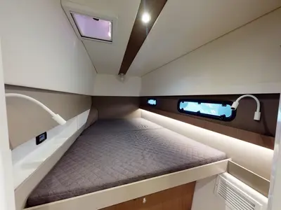 Cabin on Efi, a Bali 4.1 catamaran at Municipal Unit of Lefkada, Greece