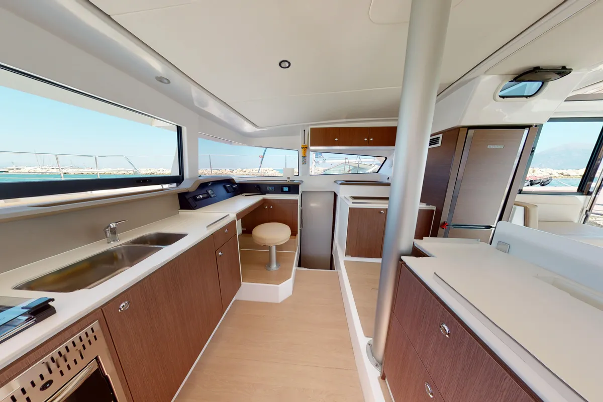 Efi, a Bali 4.1 catamaran at Municipal Unit of Lefkada, Greece