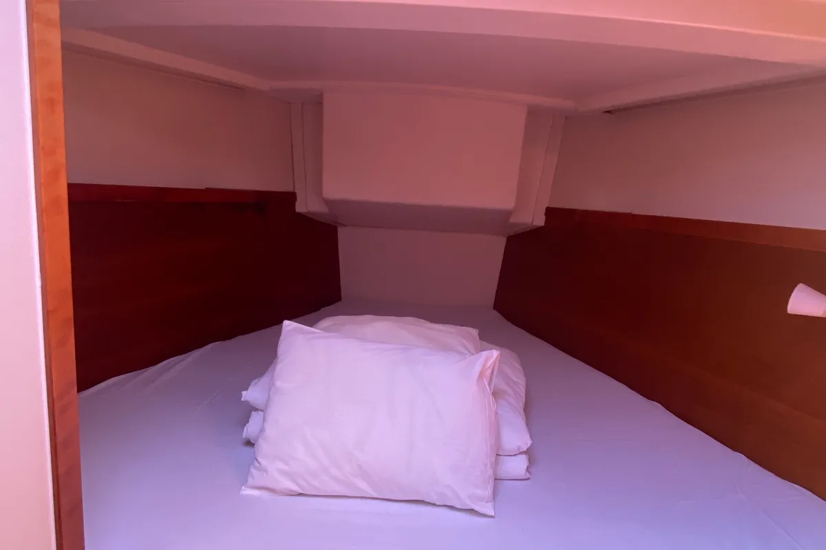 Cabin on Performance Cruiser, a Hanse 430e sailboat at Grad Pula, Croatia