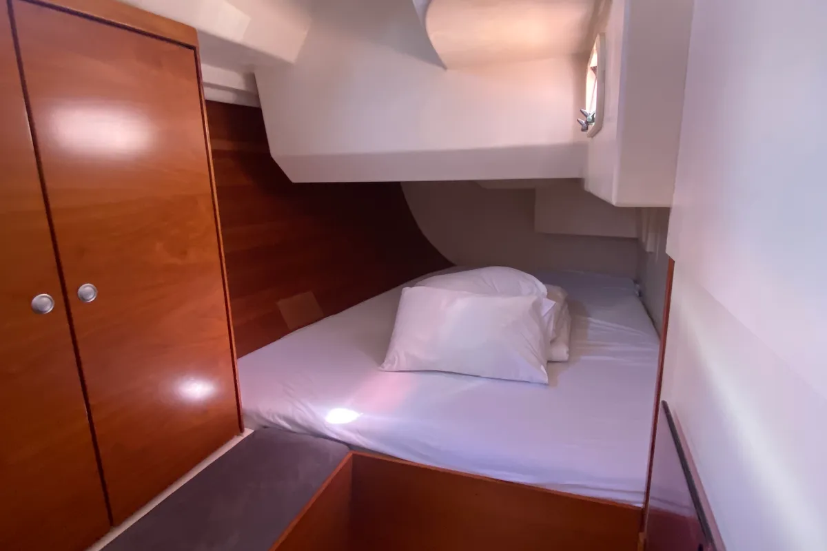 Cabin on Performance Cruiser, a Hanse 430e sailboat at Grad Pula, Croatia