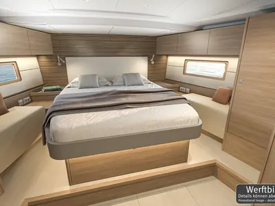Cabin on Orange, a Beneteau Oceanis 52 sailboat at Grad Biograd na Moru, Croatia