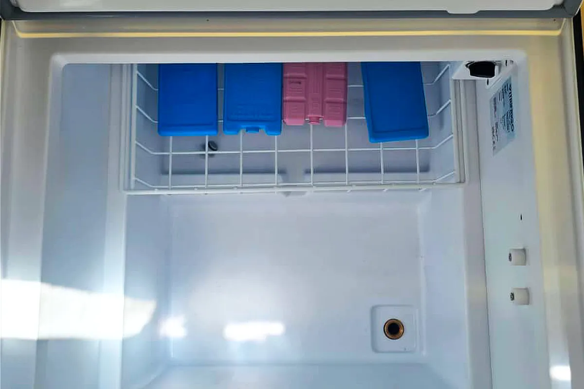 Galley of Orange, a Beneteau Oceanis 52 sailboat at Biograd na Moru, Croatia