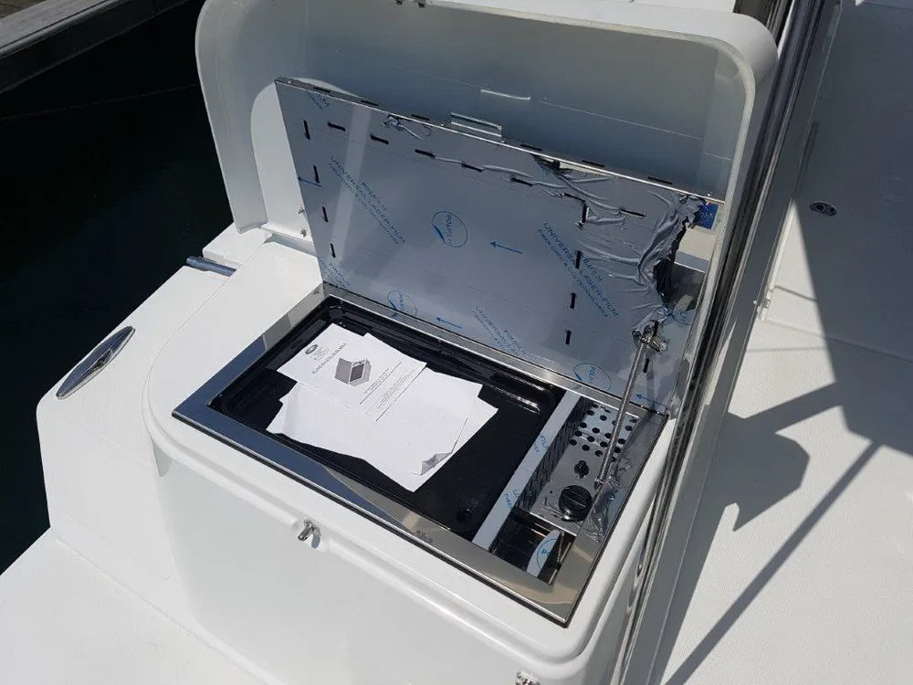 Ocean Dream, a Bali 4.1 catamaran at Grad Pula, Croatia
