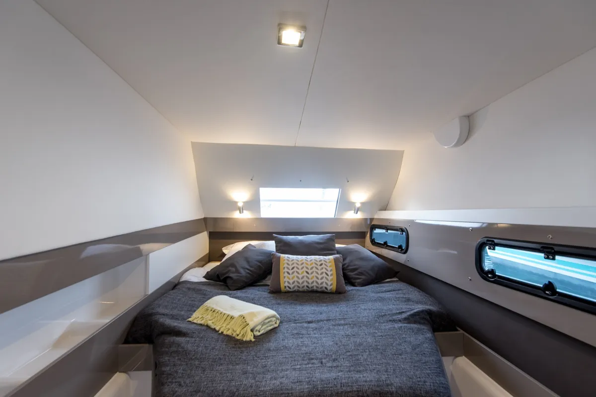 Cabin on Ocean Dream, a Bali 4.1 catamaran at Grad Pula, Croatia
