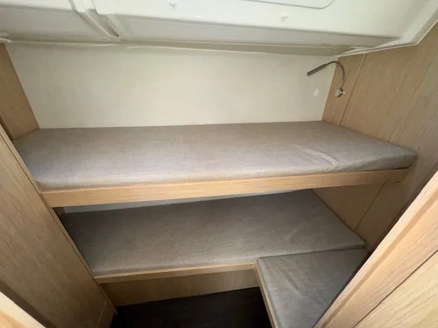 Cabin on Princess Laura, a Bavaria C46 sailboat at Punat, Croatia