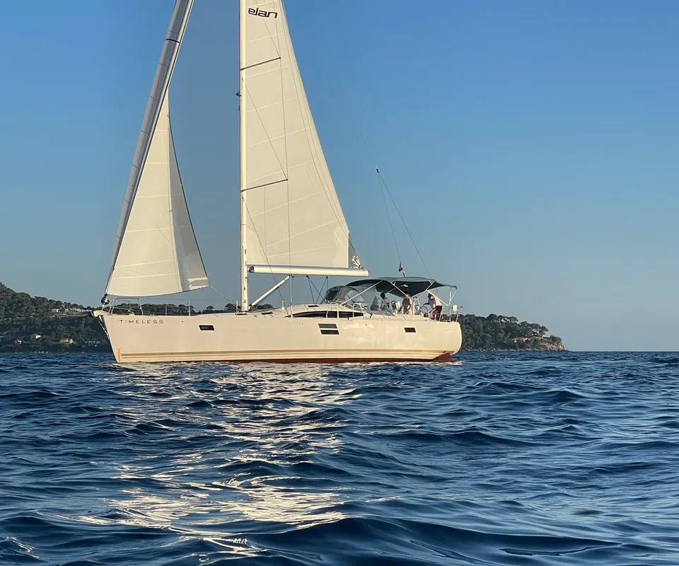 Timeless, a Elan Impression 50 sailboat at Slano, Croatia