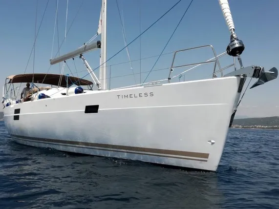 Timeless, a Elan Impression 50 sailboat at Slano, Croatia