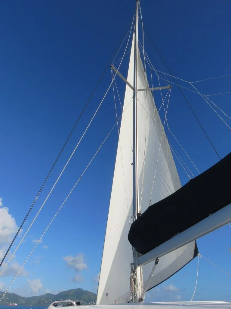 Premium, a Leopard 48 catamaran at Azam Marina, Tanzania