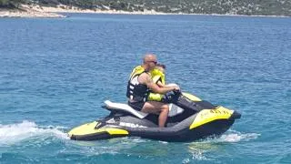 Exterior view of Lucky, a SEA DOO SPARK 90HP motorboat at Jezera, Croatia