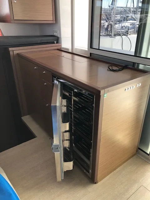 Galley of Must Have, a Lagoon 450 F catamaran at Općina Sukošan, Croatia