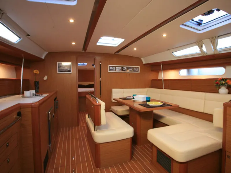 Ealis, a Jeanneau Sun Odyssey 49i sailboat at Athens, Greece
