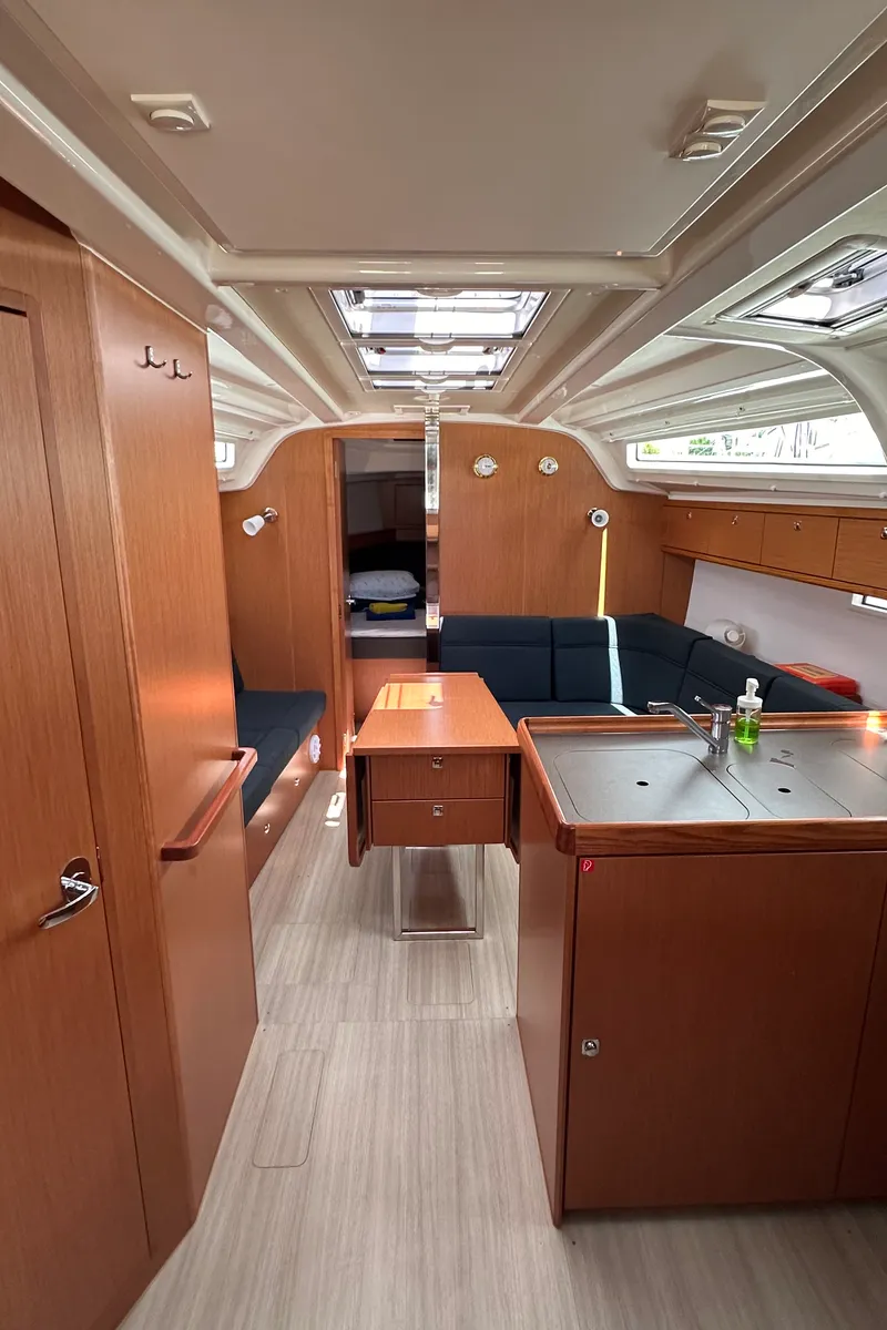 Crypto, a Bavaria Cruiser 37 sailboat at Split, Croatia