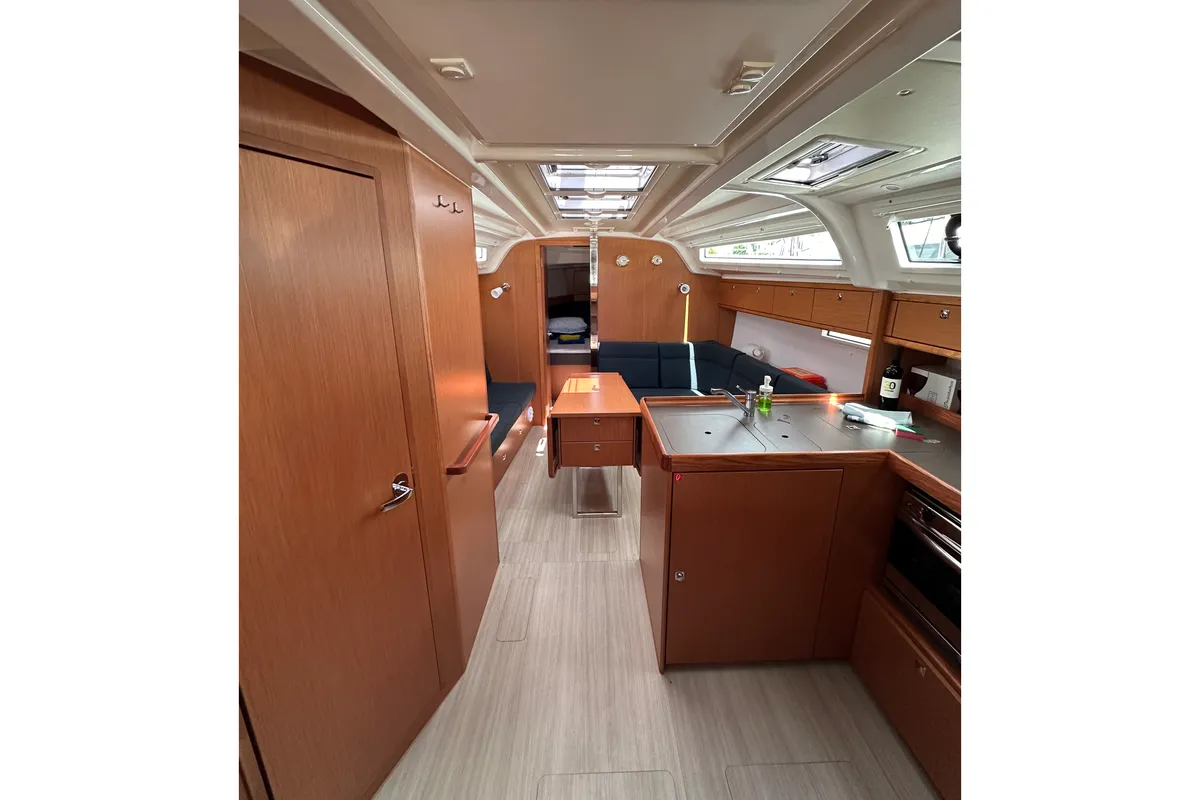 Crypto, a Bavaria Cruiser 37 sailboat at Split, Croatia