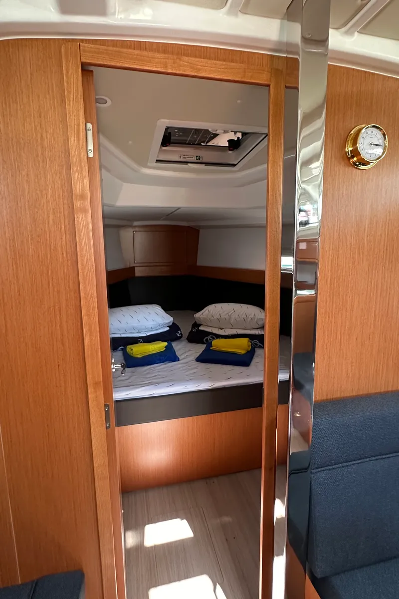 Crypto, a Bavaria Cruiser 37 sailboat at Split, Croatia