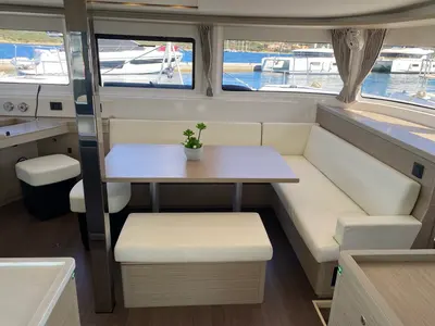 Galley of Hercules, a Lagoon 46 catamaran at St. George's, Grenada