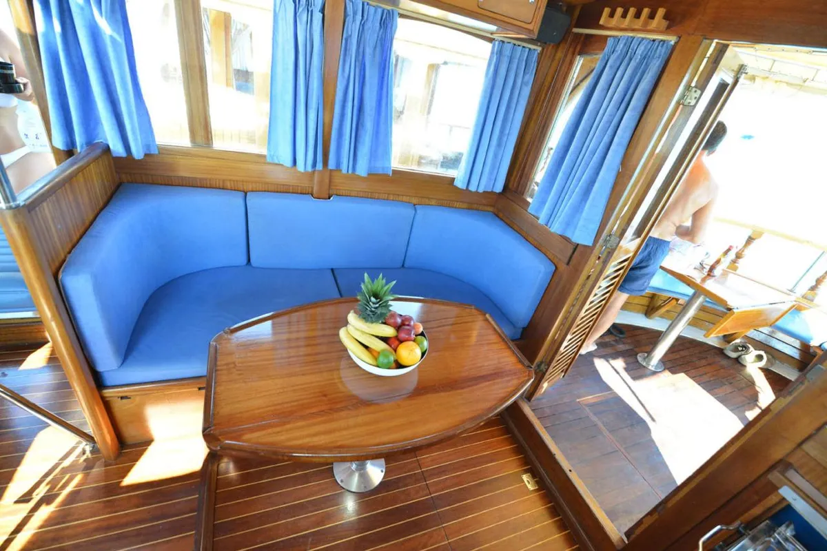 Salon of Luka, a Custom Made Yacht LUKA motor yacht at Zadar, Croatia
